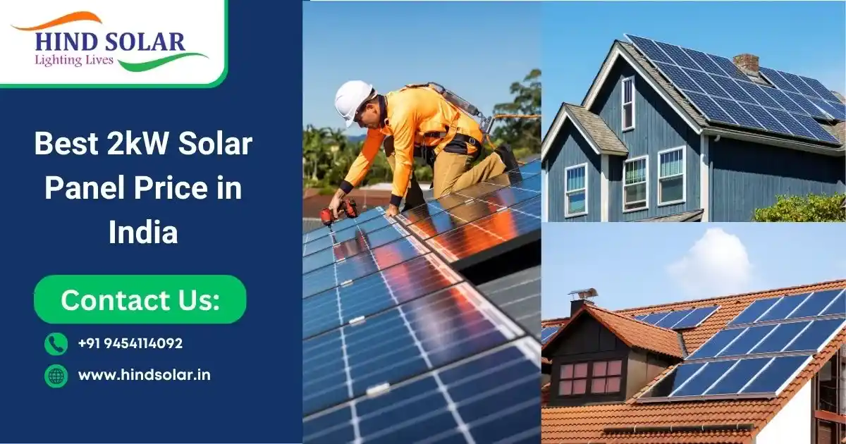 Best 2kW Solar Panel Price in India